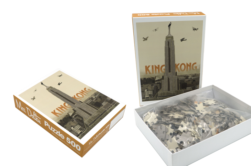 Illustration for article titled A King Kong Jigsaw Puzzle Is Just One of the Cool Things Artist Max Dalton Is Bringing to NYC